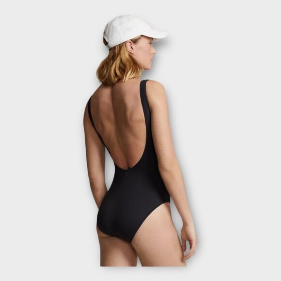 Polo Ralph Lauren Scoopback One-Piece Swimsuit sz L NEW - Picture 11 of 11